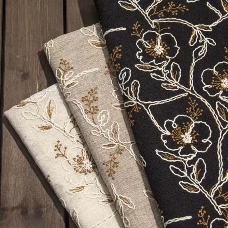 Lace Dress - Tessuto in pizzo di tulle ricamato,