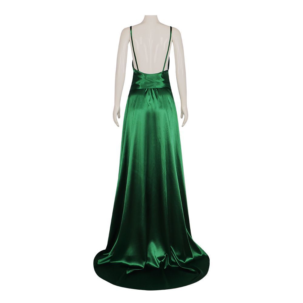 Abito in raso color smeraldo,  - Evening Gown recensione e prezzo