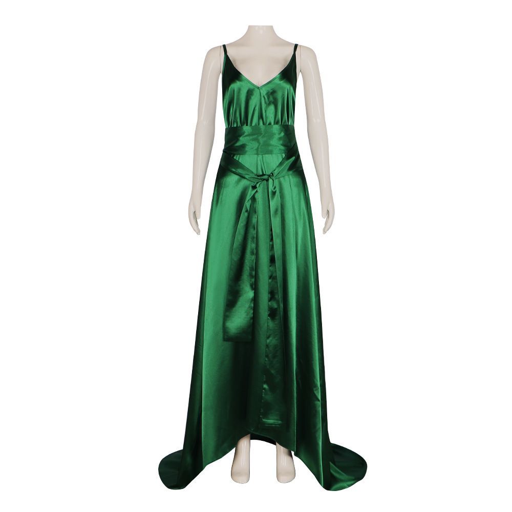 Abito in raso color smeraldo,  - Evening Gown recensione e prezzo