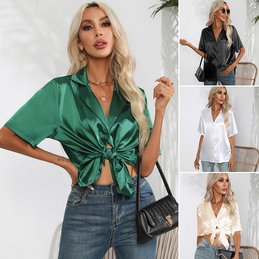 Nuova Camicia da Donna in Raso - Silk Blouse recensione e prezzo