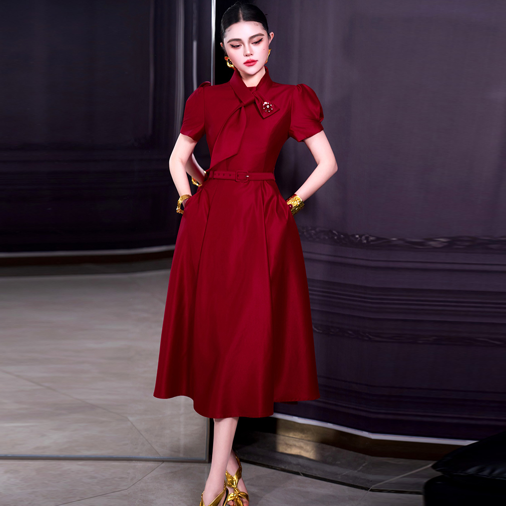 ZJYT Abito Rosso da Donna Tend - Women'S Red Formal Wear recensione e prezzo