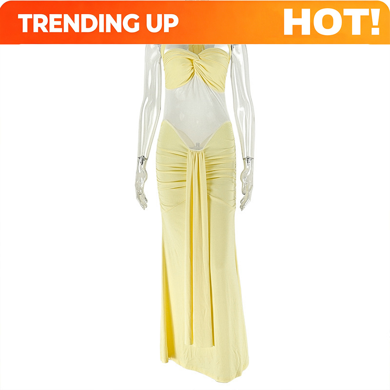 Abito Bodycon Halter Senza Sch - Midi Dress recensione e prezzo